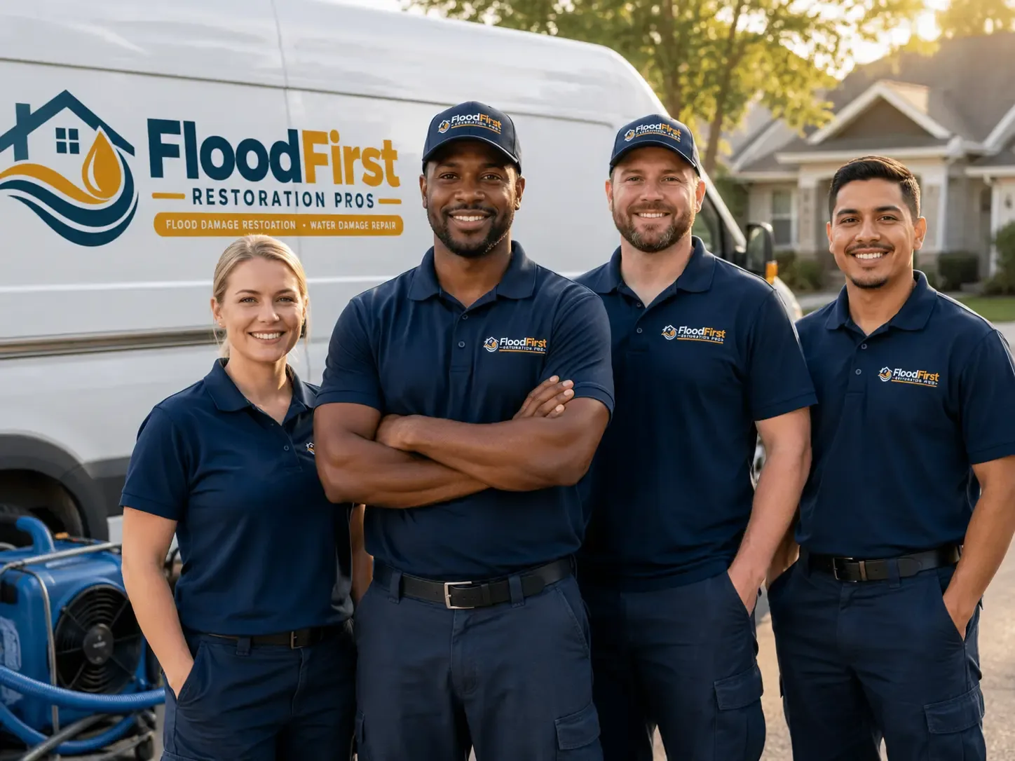 Flood Damage Restoration company in Fredericksburg, IA